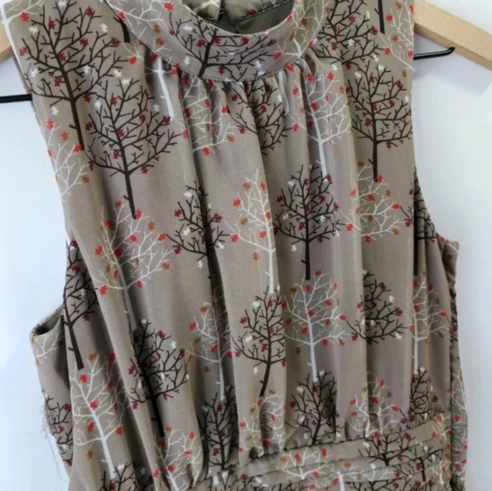 Modcloth Fervour • Fall Tree Dress - Picture 4 of 9